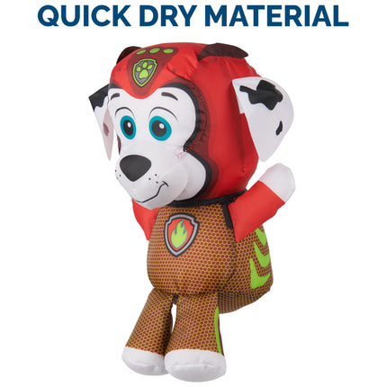 Swimways Paw Patrol AquaPups Marshall Swim Huggable, Paw Patrol Toys, Bath Toys & Beach Toys, Floating Water Stuffed Animal for Kids Aged 1 & Up