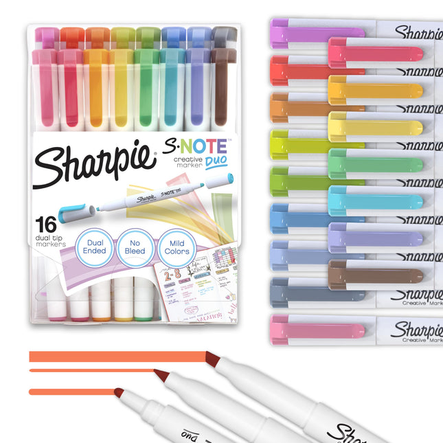Sharpie S-Note Duo Dual-Ended Creative Markers, Pa
