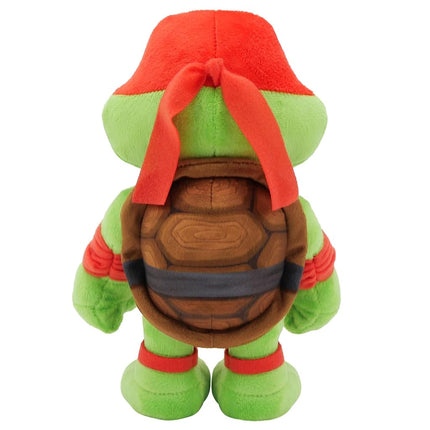 Teenage Mutant Ninja Turtles: Mutant Mayhem Raphael Plush Toy, 8 Inch Red Masked Soft Doll of TMNT Movie Hothead Muscle Fighter Raph , HRC79