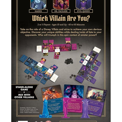 Ravensburger Disney Villainous: Wicked To The Core Strategy Board Game | For Ages 10 & Up | Stand-Alone & Expandable | 2019 Toy of The Year Award Winner
