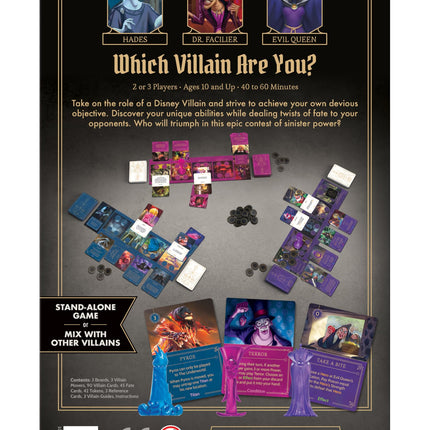 Ravensburger Disney Villainous: Wicked To The Core Strategy Board Game | For Ages 10 & Up | Stand-Alone & Expandable | 2019 Toy of The Year Award Winner