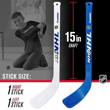 Franklin Sports NHL Street Hockey Goal, Stick and Ball Set