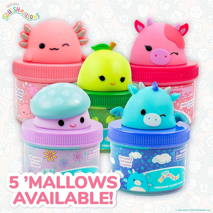 Original Squishmallows Hans The Hedgehog Premium Scented Slime Chocolate Scented, 8 oz. Scented Slime, 2 Fun Slime Add Ins, Pre-Made Slime for Kids, Great 6 Year Old Toys, Super Soft Sludge Toy