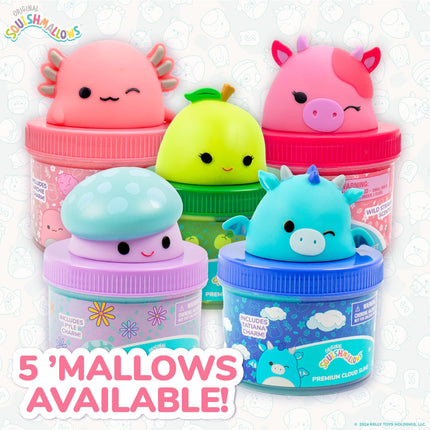 Original Squishmallows Hans The Hedgehog Premium Scented Slime Chocolate Scented, 8 oz. Scented Slime, 2 Fun Slime Add Ins, Pre-Made Slime for Kids, Great 6 Year Old Toys, Super Soft Sludge Toy