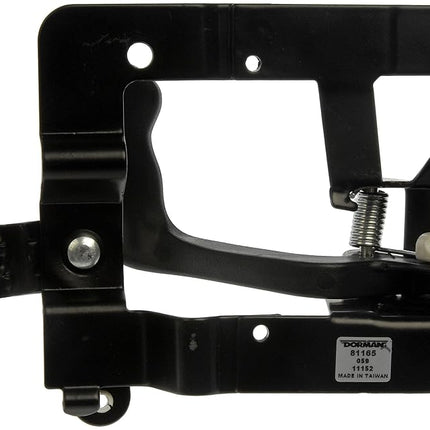 Dorman 81165 Manija de puerta interior delantera izquierda compatible con modelos selectos de Chevrolet/GMC, negra; texturizada