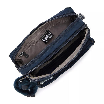Kipling Women's Abanu Multi Covnertible Crossbody Bag, Blue 2, S UK