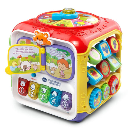 VTech Sort & Discover Activity Cube, Multicolor