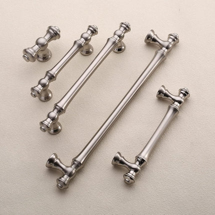 Asidrama 20 Pack 3.75 Inch(96mm) Brushed Satin Nickel Kitchen Cabinet Handles, Cabinet Pulls Kitchen Cabinet Hardware for Cupboard Drawer Pulls