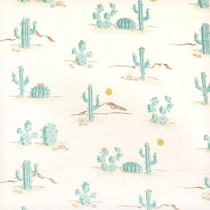 Hudson Baby Unisex Baby Changing Pad Cover, Desert Cactus, One Size