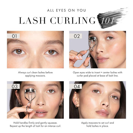 Tweezerman Classic Eyelash Curler with 4 Refill Pad
