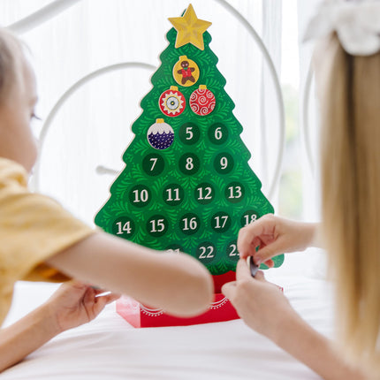 Melissa & Doug Calendario de Adviento de Madera