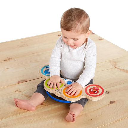 Baby Einstein Magic Touch Drums Wooden Drum Musical Toy, Ages 6 Months and up