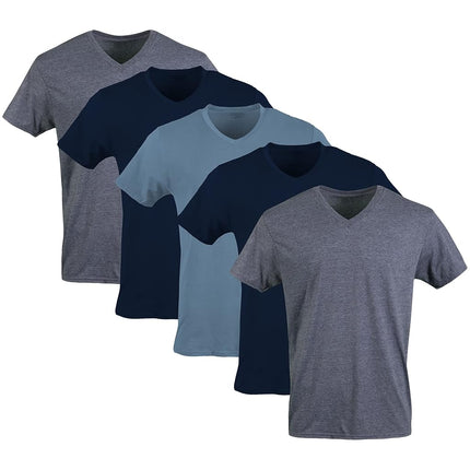 Gildan Men's V-Neck T-Shirts, Multipack, Style G11