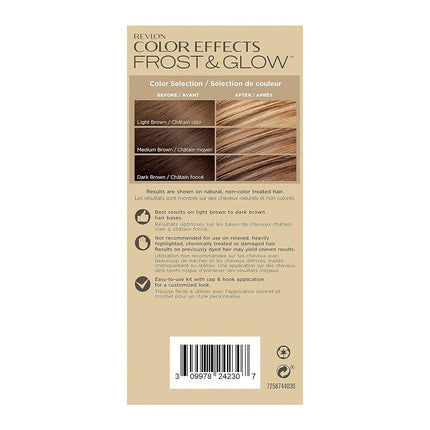 Revlon Rev Color Effects Frost & Glow All-in-1 Easy Hltng Kit Honey, Honey, 0.5 Pound