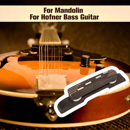 Rosewood Guitar Bridge for Hofner Bass Guitar, Adjustable #35/16L – Guitar Parts