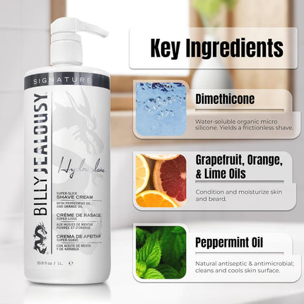 Billy Jealousy Hydroplane Super-Slick Shave Cream 1 l