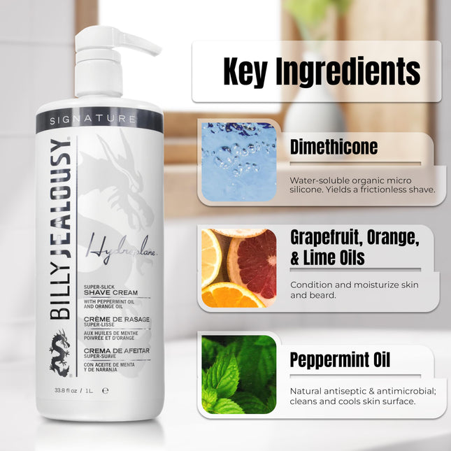 Billy Jealousy Hydroplane Super-Slick Shave Cream 1 l