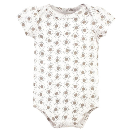 Hudson Baby Unisex Baby Cotton Bodysuits, Love RainbowTutu, 3-6 Months, Love Rainbowtutu, 3-6 Months