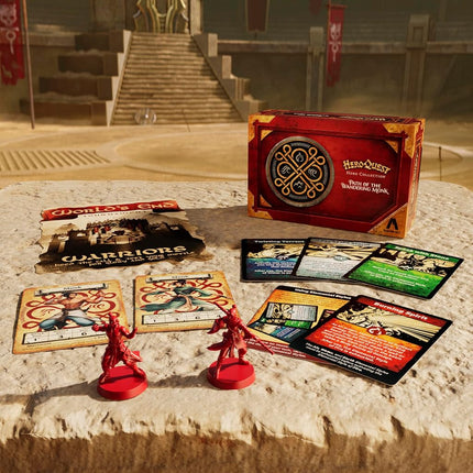 Hasbro Gaming HeroQuest Hero Collection Path of The Wandering Monk Figures | Includes 2 Detailed Miniatures | Requires HeroQuest Game System to Play (Sold Separately) | Ages 14 and Up