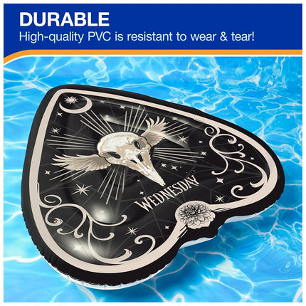 Swimways Wednesday Oversized Pool Float, Inflatable Pool Floats & Kids Pool Toys, Swimming Pool Accessories & Beach Essentials for Teens Aged 14 & Up