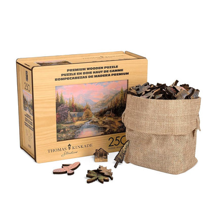 Buffalo Games - Sierra Paradise Wood Puzzle for Adults - Whimsy Cut Jigsaw Pieces - Ages 14 and Up