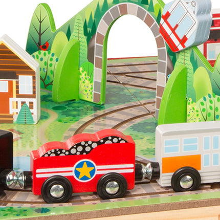 Melissa & Doug | Take-Along Railroad