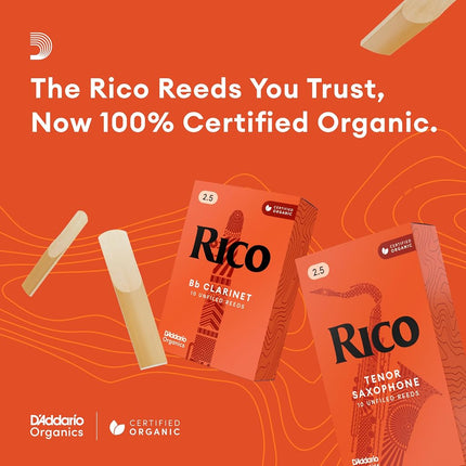 Rico 3.0 Strength Reeds for Bb Clarinet (Pack of 10)