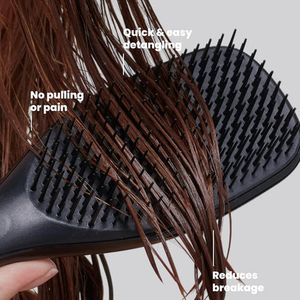 Tangle Teezer, The Ultimate Detangler Hairbrush (Liquorice Black)