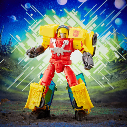 Transformers Legacy Evolution Deluxe Armada Universe Hot Shot 5.5” Action Figure