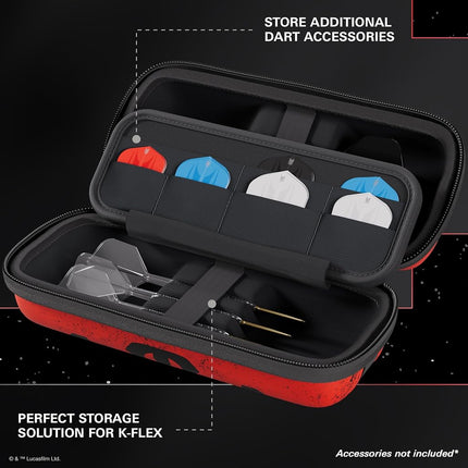 Target Darts Star Wars Darth Maul BOA Wallet | Premium Dart Case with Sith Design, Swiss Point Tip Storage, Rigid Outer Shell & Organised Accessories Holder