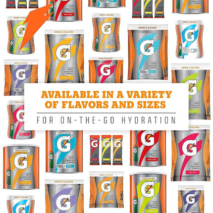 Gatorade Thirst Quencher Powder, Lemon Lime, 1.23oz Packets, Makes 20 ounces (80 Pack)