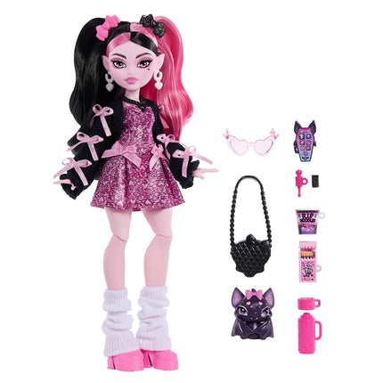 Monster High Draculaura Doll with Pet Bat