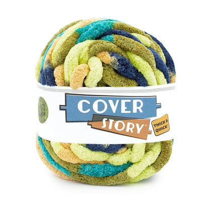 Lion Brand Cover Story Thick & Quick Yarn-Aquatic 535-209