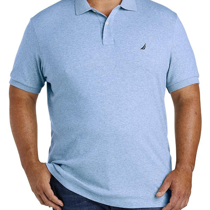 Nautica Men's Classic Fit Short Sleeve Solid Soft Cotton Polo Shirt