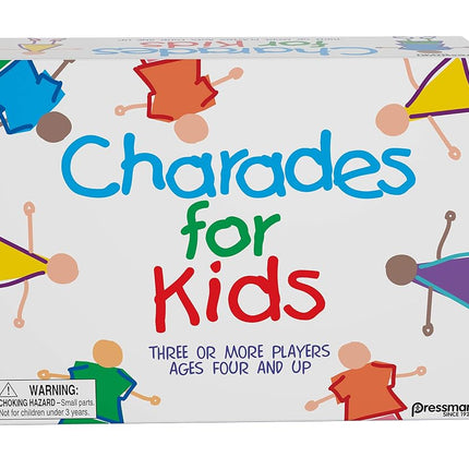 Pressman Charades for Kids -- The 'No Reading Requ