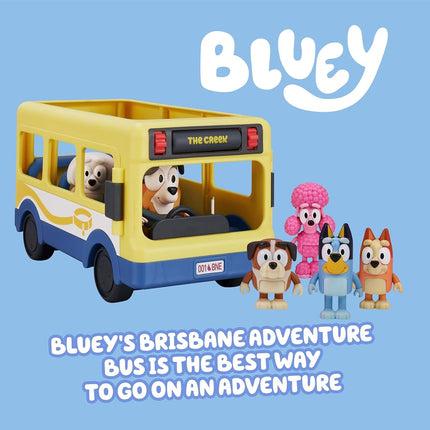 Bluey Bus + Mates, 2.5-3 inch Figures | Amazon Exclusive