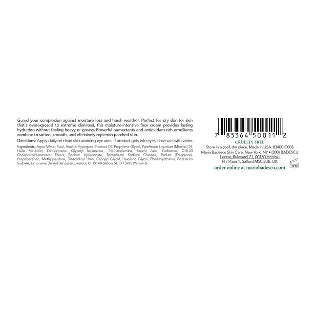 Mario Badescu Hyaluronic Day Cream for Unisex 1 oz Cream