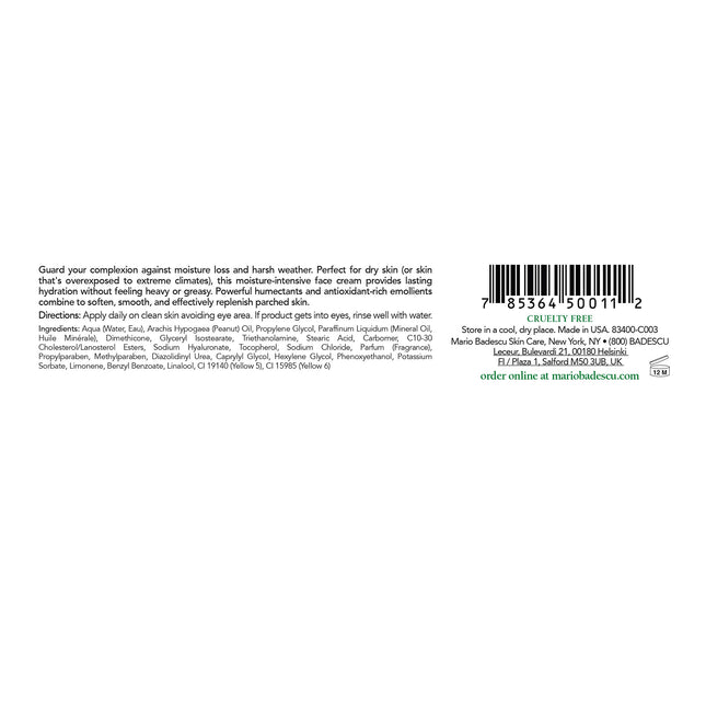 Mario Badescu Hyaluronic Day Cream for Unisex 1 oz Cream