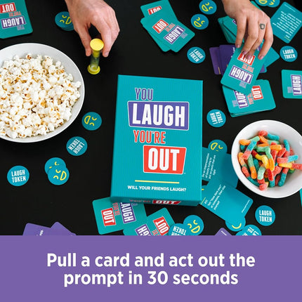 DSS Games You Laugh You're Out - A Family Party Game for People Who Can't Keep A Straight Face