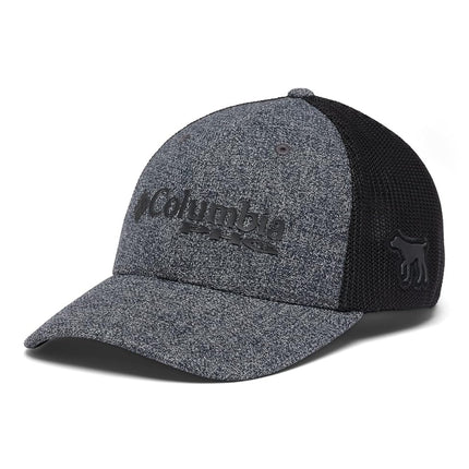 Columbia Women's PHG Logo Mesh Ball Cap, Charcoal Heather, Dog, S/M