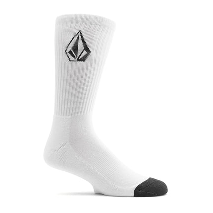 Volcom Men's Full Stone White Flexfit Hat S/M