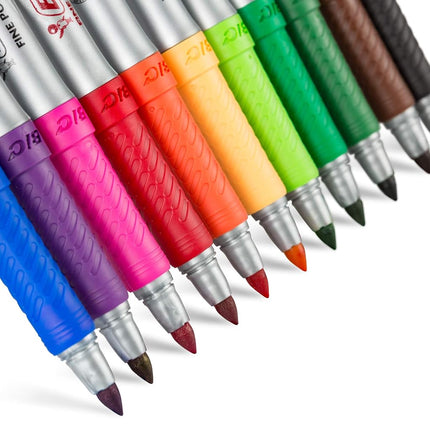 BIC Mark-It Fine Blk 2pk