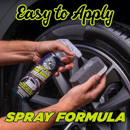 Chemical Guys, Galactic Black Wet Look Tire Shine Dressing, Black, 32 oz