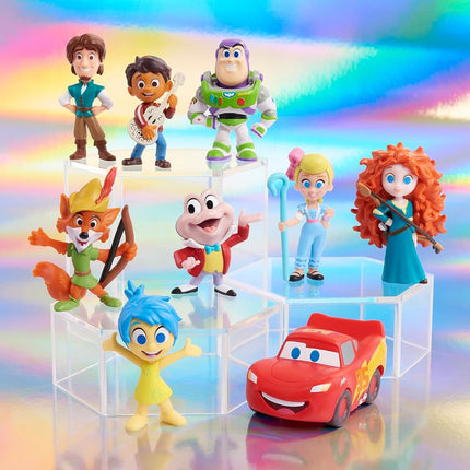 DISNEY D100 Just Play 100 ans d'aventures animées – Édition limitée – Jouet officiel sous licence de 9 pièces pour enfants à partir de 3 ans