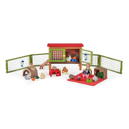 Schleich Farm World - 29Pc Picnic With Little Pets - Kids Ages 3+ | 72160