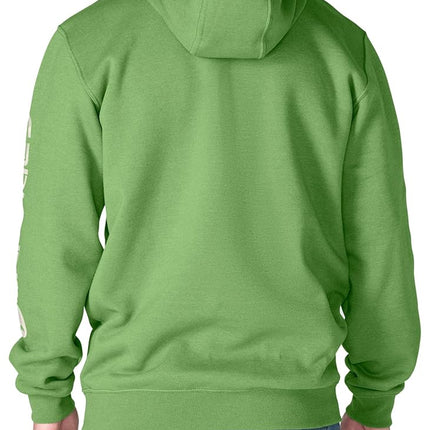 Carhartt Men's Iconic K288 Logo Sweatshirt, Harvest Sage Heather, S