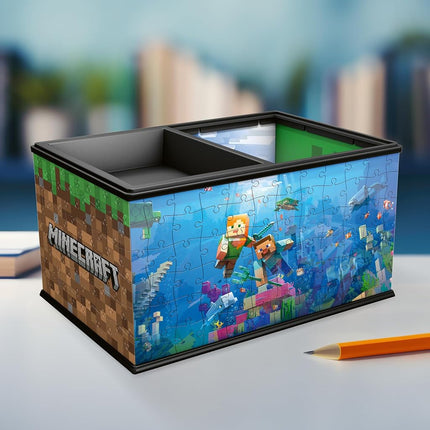 Ravensburger 3D Puzzle Box Minecraft - Ages 8+, 216 Pieces