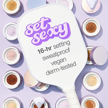 tarte creaseless setting powder – Pressed & Loose Face Powder, Lightweight Oil-Absorbing Formula for Longwear Finish, Vegan & Cruelty Free