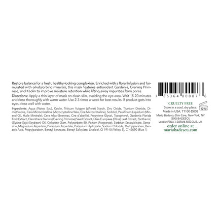 Mascarilla Mario Badescu Flower & Tonic, 56 g.