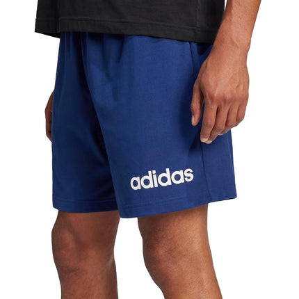 adidas Men's Shorts, Dark Blue/White, M